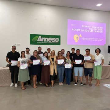 AMESC proporciona oficina de oratória para servidores municipais