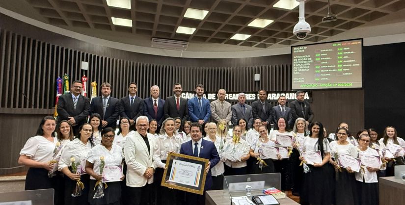 Câmara de Araranguá concede Moção de Reconhecimento ao Círculo de Oração das Assembleias de Deus na 12ª sessão ...