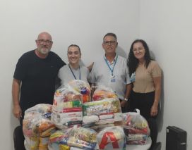 Torneio de tênis une esporte e solidariedade e arrecada cestas básicas no Arroio do Silv...