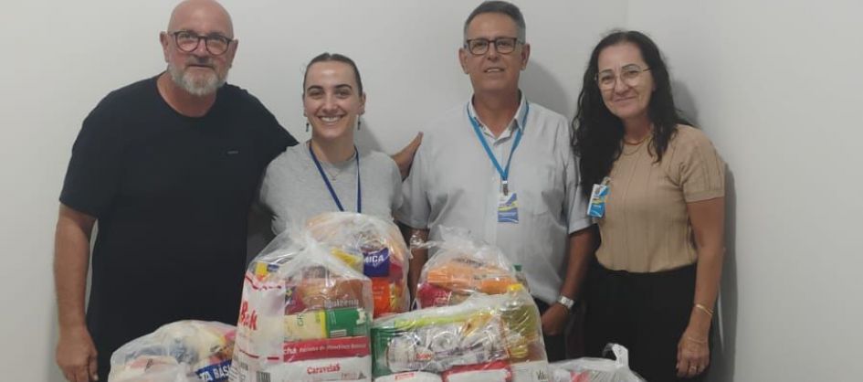 Torneio de tênis une esporte e solidariedade e arrecada cestas básicas no Arroio do Silva