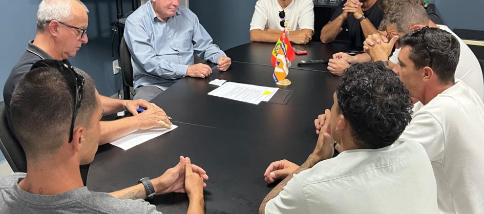 Prefeito recebe entidades e reforça diálogo com comunidade em Balneário Arroio do Silva