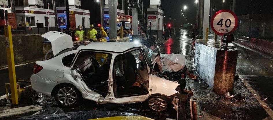 Colisão em praça de pedágio na BR-101 deixa duas mortes ...