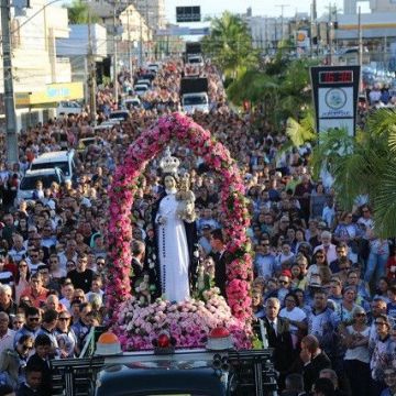 Araranguá vive ponto alto da festa de Nossa Senhora Mãe dos Homens neste domingo e segunda-feira