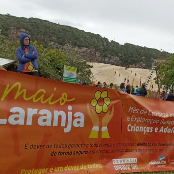 Festival de pipas marca ações do Maio Laranja 