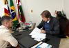 Ordem de serviço garante mais pavimentação na Coloninha.