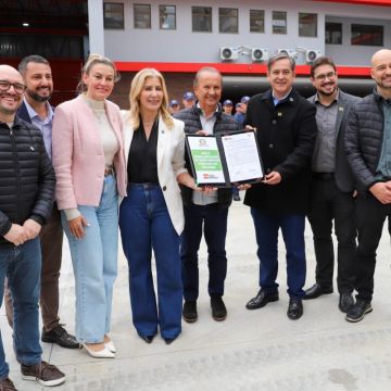 Inauguração do 4º Batalhão de Bombeiros marca assinaturas para novos investimentos em Criciúma