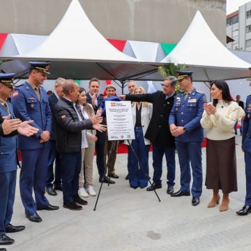 Inauguração do 4º Batalhão de Bombeiros marca assinaturas para novos investimentos em Criciúma