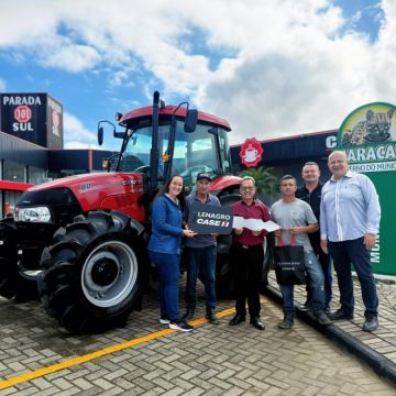 Administração Municipal de Maracajá investe na agricultura com aquisição de novo trator agrícola