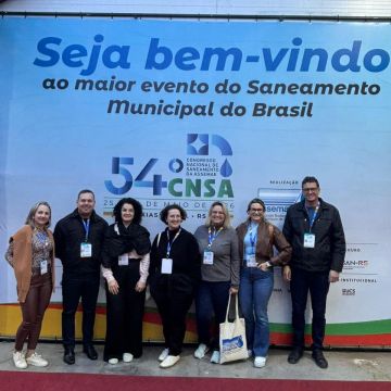 SAMAE de Araranguá participa do 54º Congresso Nacional de Saneamento da Assemae