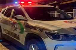Após ameaças e arremesso de pedras, homem é detido pela Polícia Militar em Sombrio