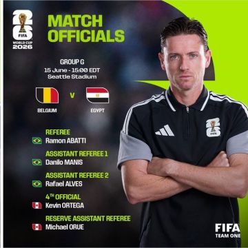 Árbitro catarinense Ramon Abatti Abel estreia na Copa do Mundo em Bélgica x Egito nesta segunda-feira (15)