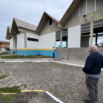 Inicia a reforma do Terminal Rodoviário de Balneário Arroio do Silva