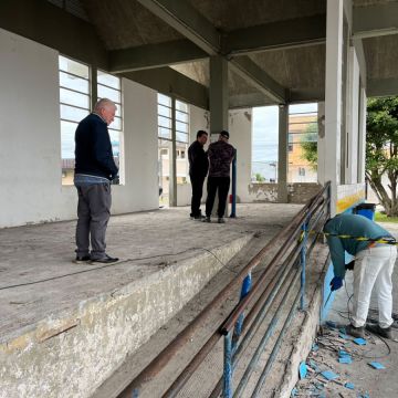 Inicia a reforma do Terminal Rodoviário de Balneário Arroio do Silva
