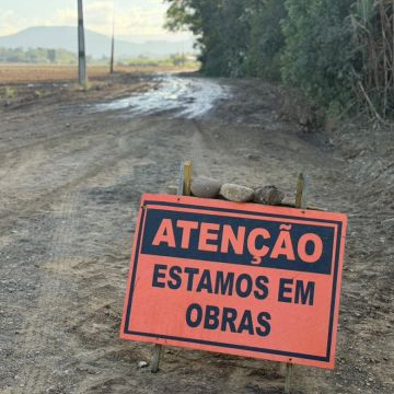Prefeitura de Meleiro inicia terraplanagem na comunidade de Cedrinho