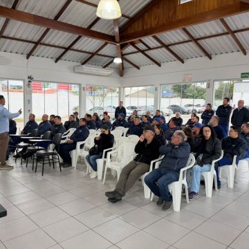 SAMAE de Araranguá inicia Semana Interna de Prevenção de Acidentes do Trabalho