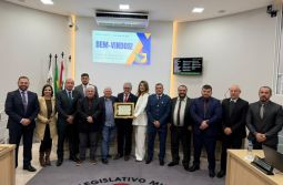 Câmara do Arroio do Silva concede títulos aos deputados Tiago Zilli e Sargento Lima