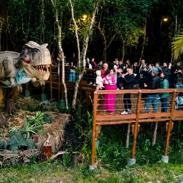 Belinzoni Dino Parque recebe mais de 29 mil visitantes em apenas 12 dias