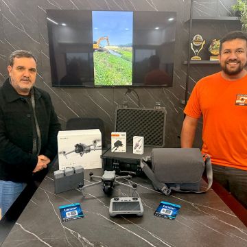 Santa Rosa do Sul recebe drone de alta tecnologia para Defesa Civil