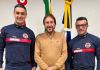 Araranguá: novo comando do 17º BBM realiza visita institucional