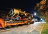 Locomotiva a vapor é transferida para o bairro Barranca, em Araranguá