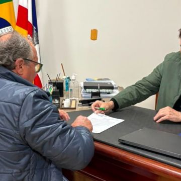 Administração Municipal assina ordem de serviço para pavimentação na Urussanguinha