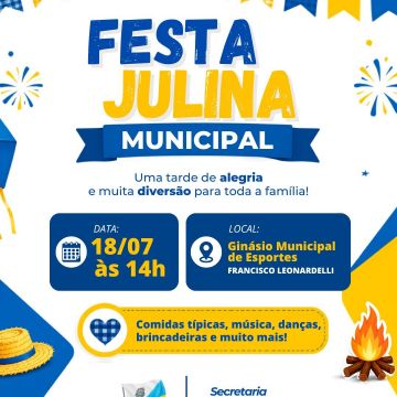 Sábado tem Festa Julina Municipal em Balneário Arroio do Silva