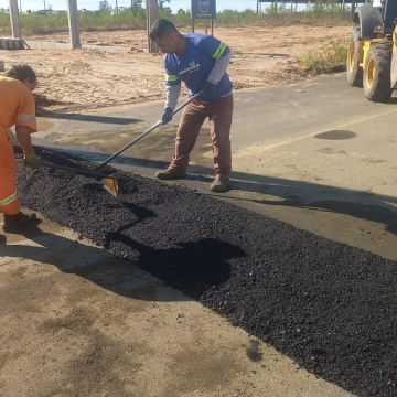 Secretaria de Obras intensifica manutenção urbana em bairros de Araranguá