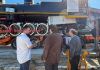 Locomotiva histórica é instalada na Barranca e marca fase final da obra do novo espaço cultural