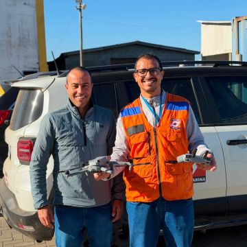 Defesa Civil de Balneário Arroio do Silva passa a contar com drone para reforçar ações de monitoramento