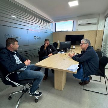 Deputado Tiago Zilli e prefeito Sander Just acompanham avanço das obras da Serra do Fundo Grande