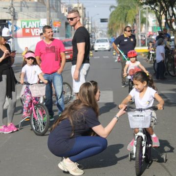 Mais de 300 pessoas reunidas no Passeio Ciclístico da Família Futurão