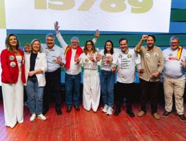 Multidão lota o Caverá no lançamento da candidatura do deputado Tiago Zilli