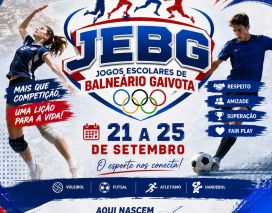 Balneário Gaivota se prepara para a grande abertura dos Jogos Escolares