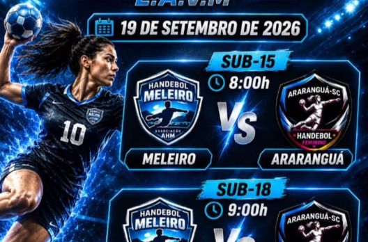Handebol feminino de araranguá em quadra!