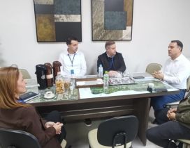 Administração de Balneário Gaivota recebe equipe do SESI SAÚDE para futuras parcerias