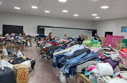 Feriado de trabalho e união em Timbé do Sul após fortes chuvas