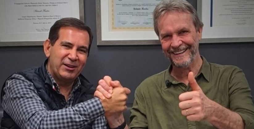 Arlindo Rocha e Pedro Uczai: recursos garantidos para campus da UFSC em Araranguá