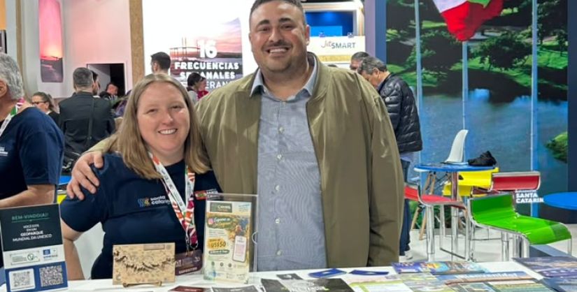Região Caminho dos Canyons apresenta seus atrativos ao mercado argentino na FIT, em Buenos Aires