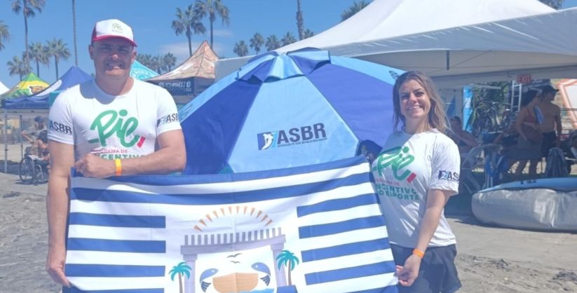 Maryele Cardoso é convocada para representar o Brasil no Mundial de Parasurf