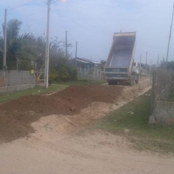 Estradas da Gaivota recebem mais de 80 mil km² de saibro