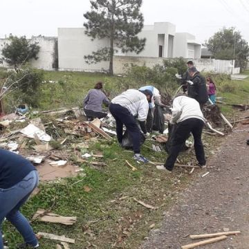 Ação destaca a importância da limpeza