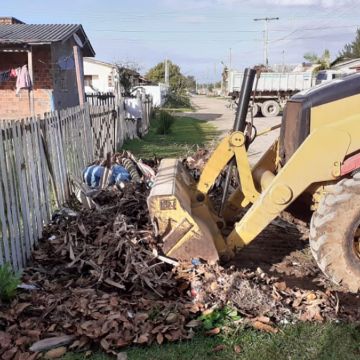 Secretaria de obras deflagra operação limpeza na área urbana
