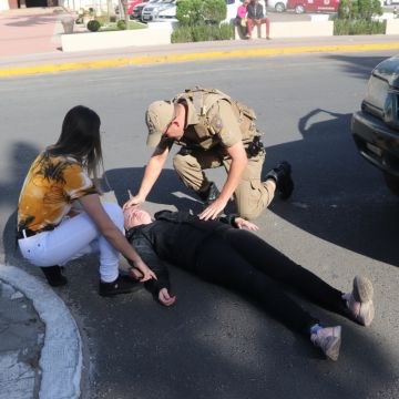 ‘Mulher embriagada ao volante atropela jovem’