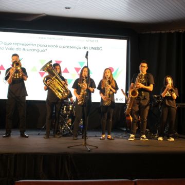 Noite de celebração da Unesc Araranguá
