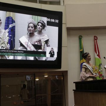 Forquilhinha divulga a programação da Heimatfest na Alesc