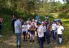 Famcri: estudantes do 5º ano do Marista fazem visita à nascente do rio Criciúma