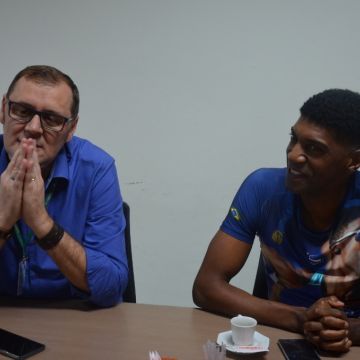Bairro da Juventude recebe ex-atleta olímpico André Domingos