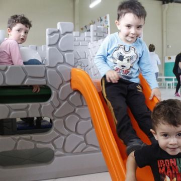 Crianças do CEI Sonho Mágico voltam às atividades em Forquilhinha
