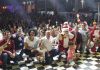Papai Noel e banda encantam o público na abertura do Natal Iluminado em Forquilhinha