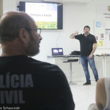 Profissionais de segurança recebem apoio emocional